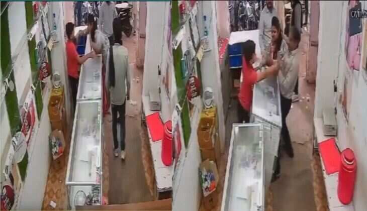 Property Dispute Turns Violent as Uncle-Aunt Assault Nephew in Jhansi; CCTV Captures Incident - Read Now