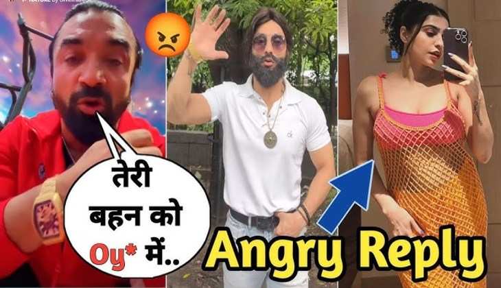 Ajaz Khan Sparks Controversy with Abusive Rant Against YouTuber Harsh Beniwal and His Sister