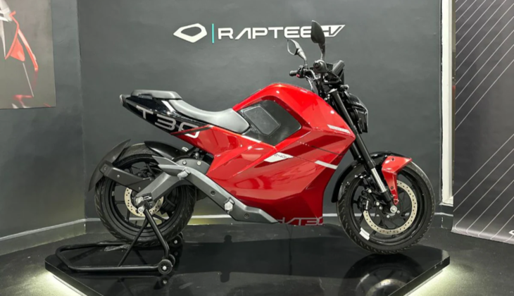 Raptee.HV T 30 Electric Bike Charge Like a Car, Zoom Like a Beast with 150 KM Range!