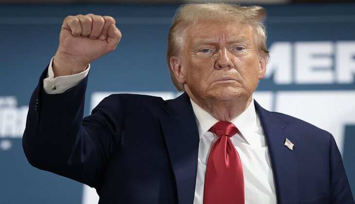 US President Election In a dramatic turn of events Fox News has projected that former President Donald Trump has defeated Vice President Kamala Harris securing a second term in the White House