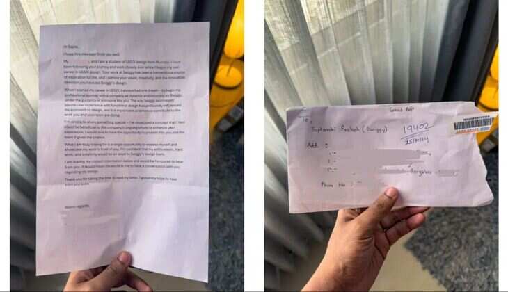 Job Seeker’s Handwritten Resume Impresses Swiggy’s Senior Executive – A Refreshing ‘Old-School’ Move