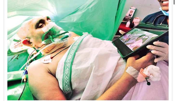 Patient Watches Jr NTR Movie During Brain Surgery