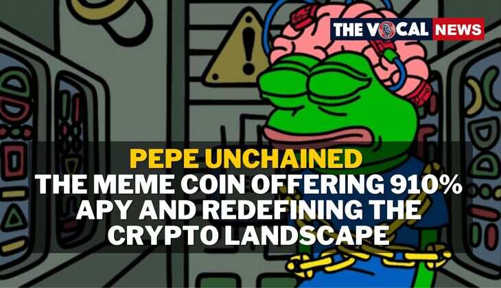 Pepe Unchained: The Meme Coin Offering 910% APY and Redefining the Crypto Landscape