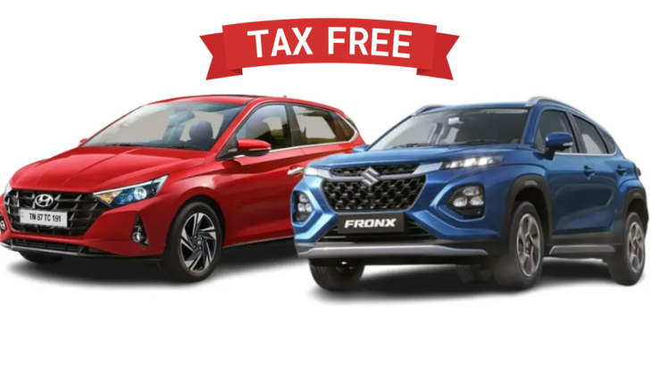 Tax-Free Cars: Maruti, Toyota, Hyundai Models Available at Big Discounts 