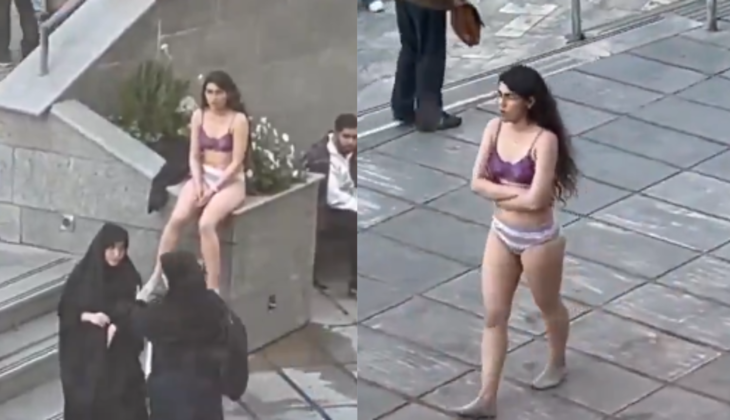 Iran Student Hijab Protest: Semi-Nude Female Student at the University Amid Global Frenzy on Compulsory Dress Code!