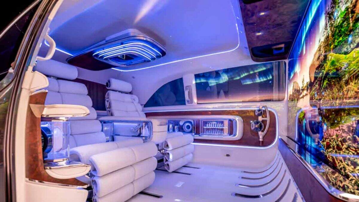 Mercedes-Benz Vision V Concept Debuts as Ultra-Luxury Electric Van