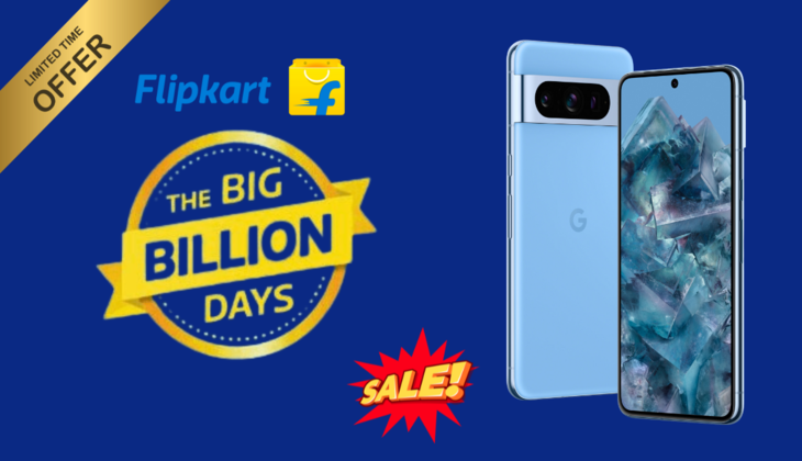 Flipkart Big Billion Days Sale: Unbelievable Deal on Google Pixel 8 with Up to ₹44,000 Discount