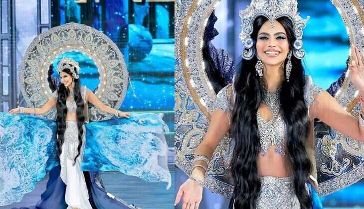Rachel Gupta&rsquo;s Goddess Ganga Look Stole the Show at Miss Grand International