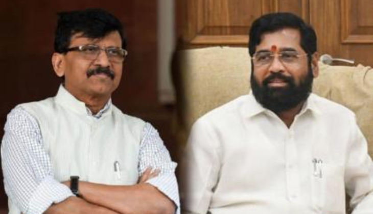 CM Eknath Shinde's Kamakhya Temple Visit Sparks Controversy, Sanjay Raut Hits Back