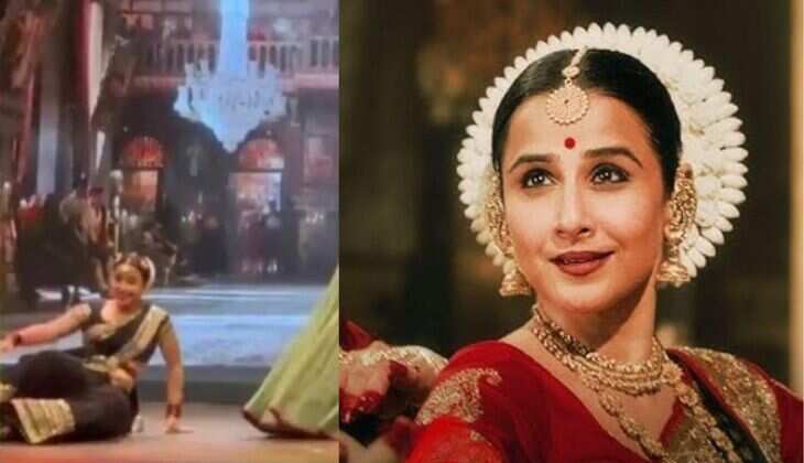 Vidya Balan Falls on Stage, Madhuri Dixit Saves the Day!
