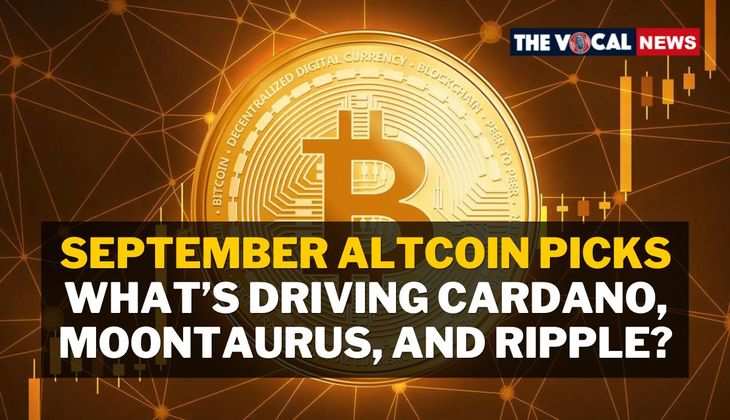 September Altcoin Picks: What’s Driving Cardano, MoonTaurus, and Ripple?