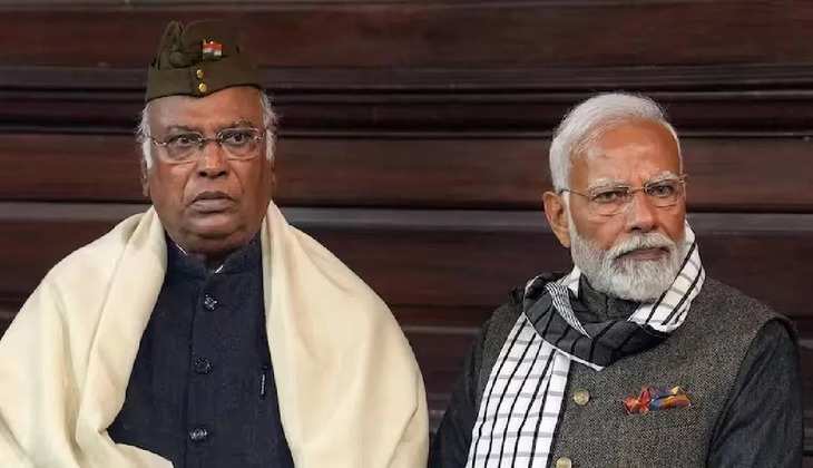 PM Modi Checks on Congress President Kharge’s Health After Onstage Incident in Jammu: A Political Drama Unfolds Ahead of Elections