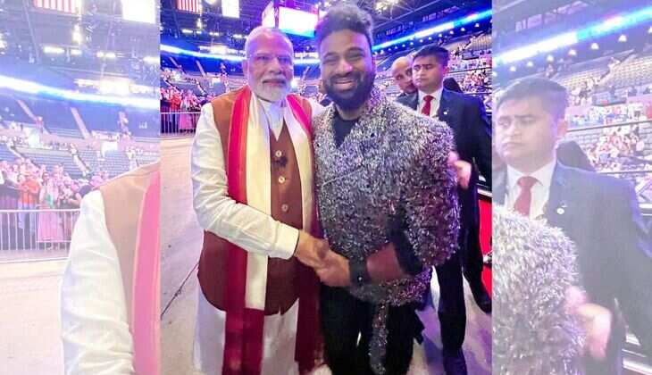 Modi&rsquo;s New York Visit Shines with Rockstar DSP&rsquo;s Powerful &lsquo;Har Ghar Tiranga&rsquo; Performance!
