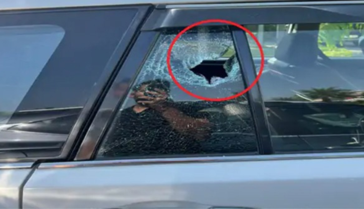 Congress leader car attack