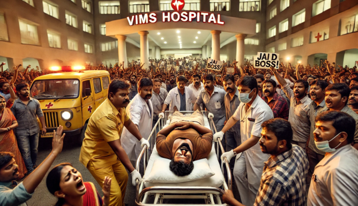 Darshan's Painful Hospital Run Causes Fan Frenzy: MRI Scan Drama at VIMS!