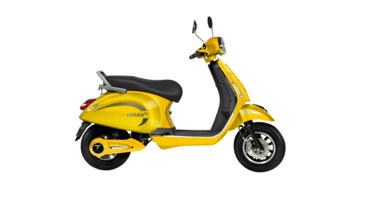 Introducing the PURE EV EPluto 7G: Stylish Electric Scooter with 151 Km Range and Competitive Pricing!