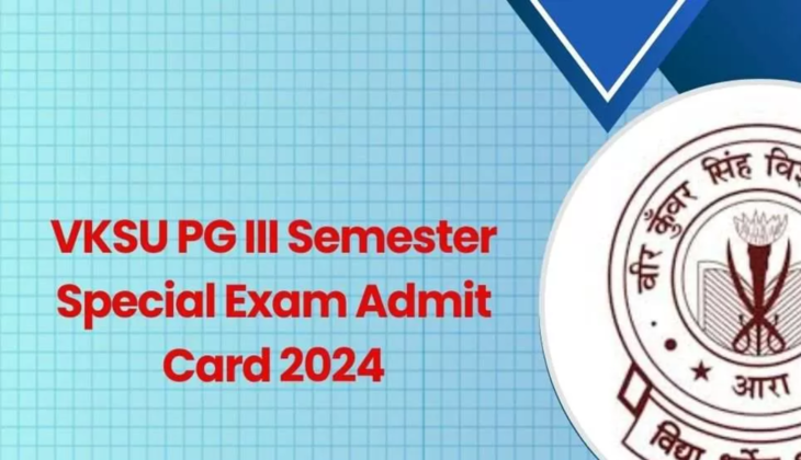 VKSU Admit Card 2024 Out Now: Download PG III Sem Special Exam Hall Ticket