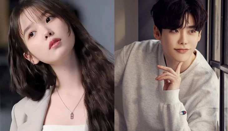 Lee Jong Suk and IU