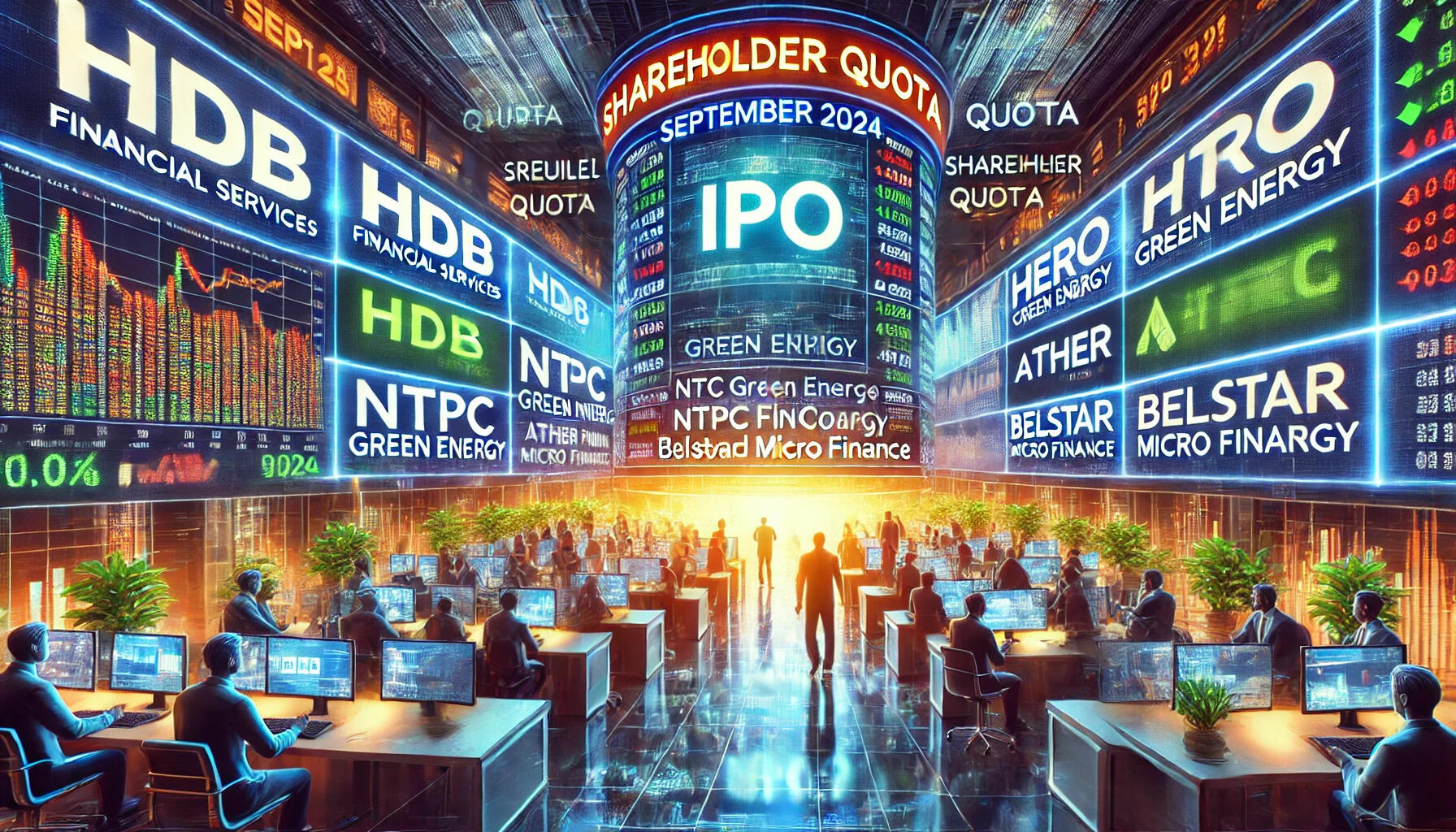 Upcoming IPOs with Shareholder Quotas: HDB Financial, Hero FinCorp, NTPC Green Energy & More