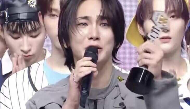 K-Pop Star SHINee&rsquo;s KEY Tears Up After 'Pleasure Shop' Secures Music Show Win