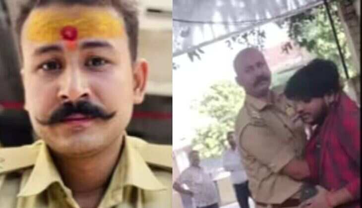 Kanpur Cop Suspended After Viral Video Shows Him Beating Student at Police Outpost