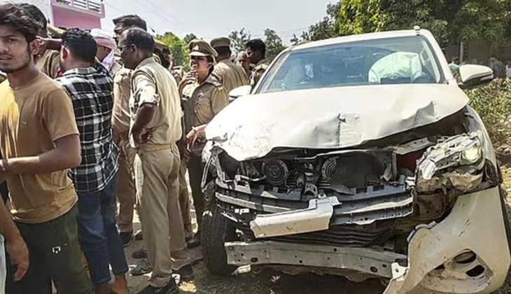 Tragic Overtake Turns Fatal: UP Assembly Secretary Braj Bhushan Dubey Dies in Highway Accident on Lucknow Route