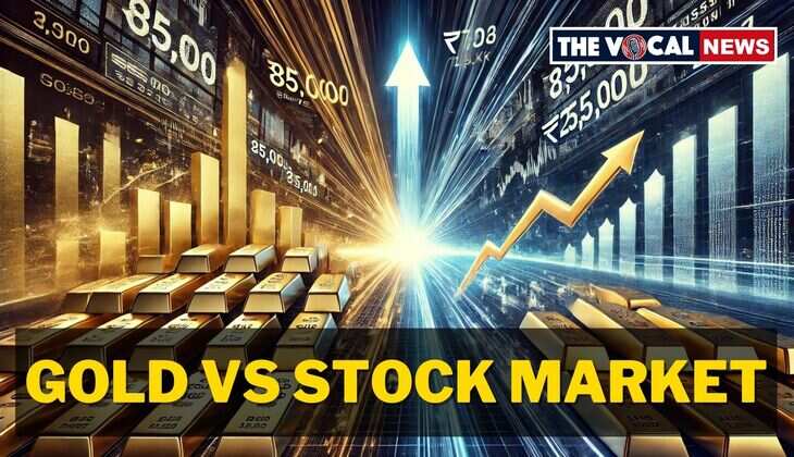 Gold vs Stock Market: The Race to ₹1 Lakh Intensifies