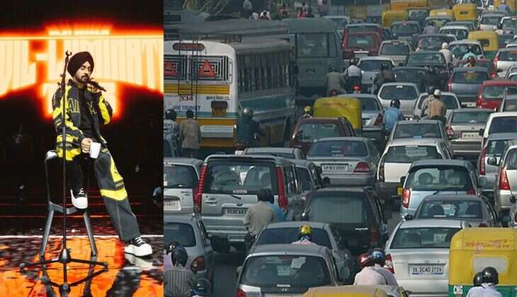 Diljit Dosanjh Concert in Delhi: Traffic Alert and Advisory for October 26-27 - Read Here