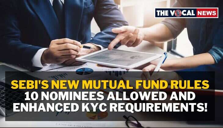 SEBI's New Mutual Fund Rules: 10 Nominees Allowed and Enhanced KYC Requirements!