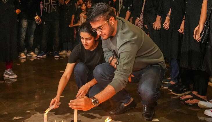 Kolkata Doctor Rape-Murder Case Sourav Ganguly Leads Candlelight Protest Demands Justice for Victim