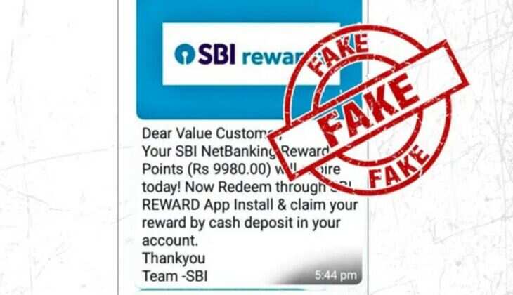 Beware of SBI Rewards Scam: PIB Warns Against Downloading Unknown Links&nbsp;