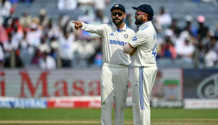 Spin Showdown in Mumbai: New Zealand All Out for 235, India Stumbles as Rohit & Kohli Fall on Day 1!