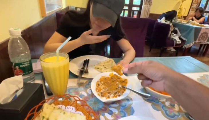 Indian Vlogger Shuts Down 'Dirty Food' Claim: Viral Video Shows Chinese Woman's Taste Buds Transformed