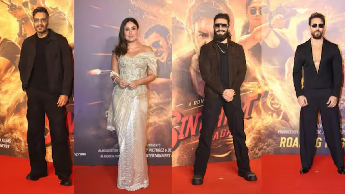 Singham Again Trailer Launch: Ajay Devgn, Kareena Kapoor, And The Star ...