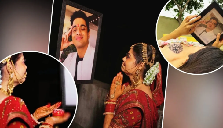 I Love You Swami&rsquo;: Woman Dressed as Bride Confesses Love for Ranveer Allahbadia, Viral Video Sparks Buzz