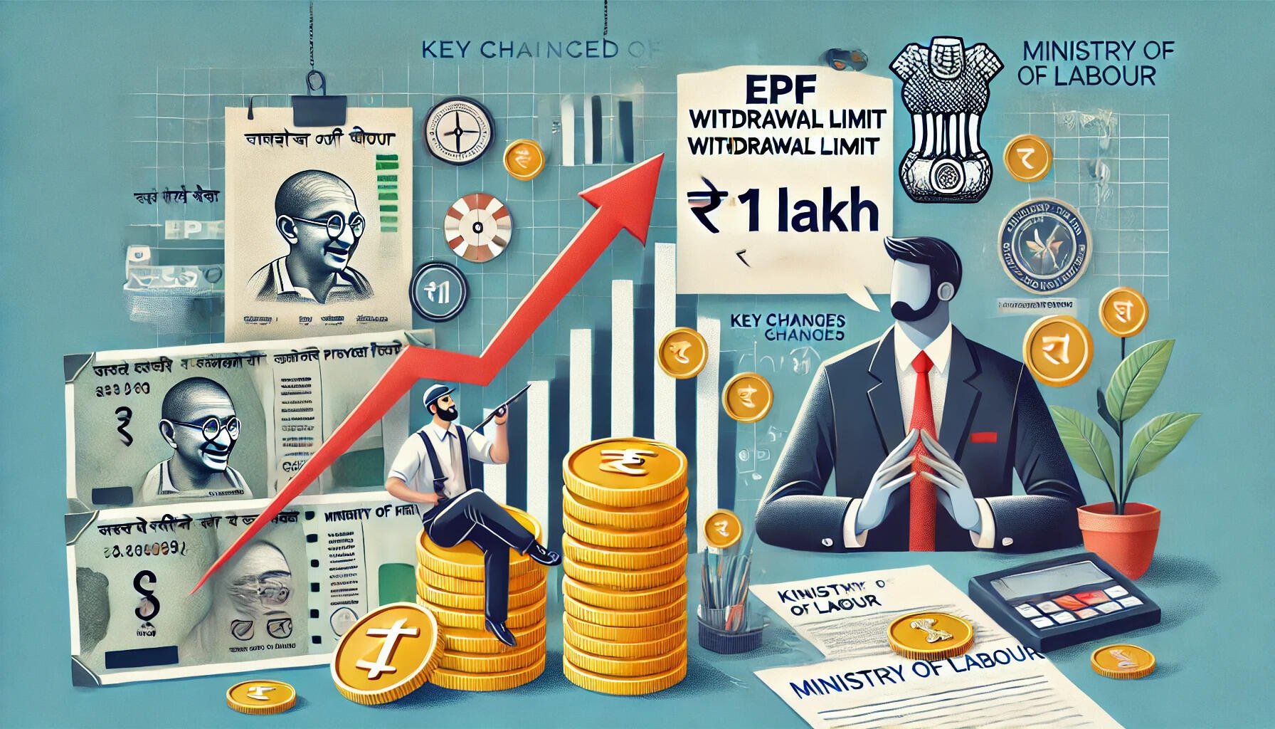 EPF Withdrawal Limit Increased to ₹1 Lakh