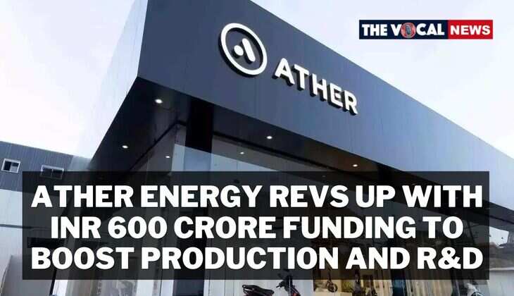 Ather Energy Revs Up with INR 600 Crore Funding to Boost Production and R&D