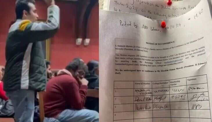 Indian Students Protest at Oxford Union Debate on Independent Kashmir - Read Now