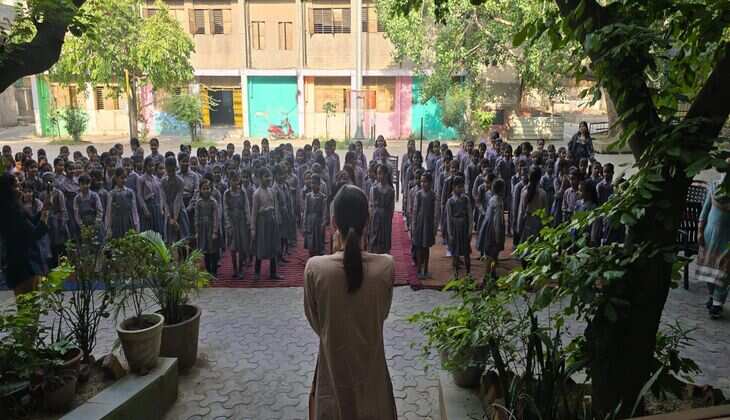 Delhi NCR school meditation program