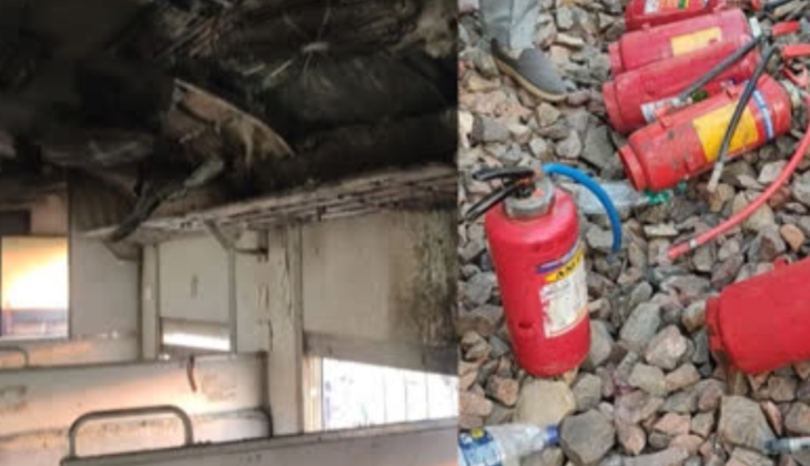 Explosion in Haryana Train