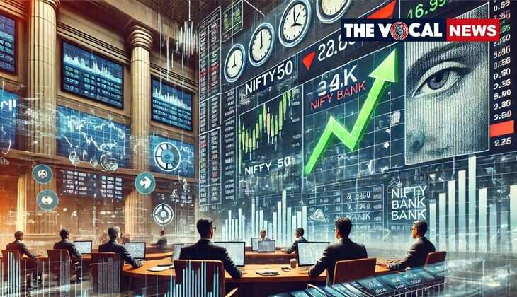 Nifty50 and Nifty Bank Lead Market Gains as Analysts Warn of Key Resistance