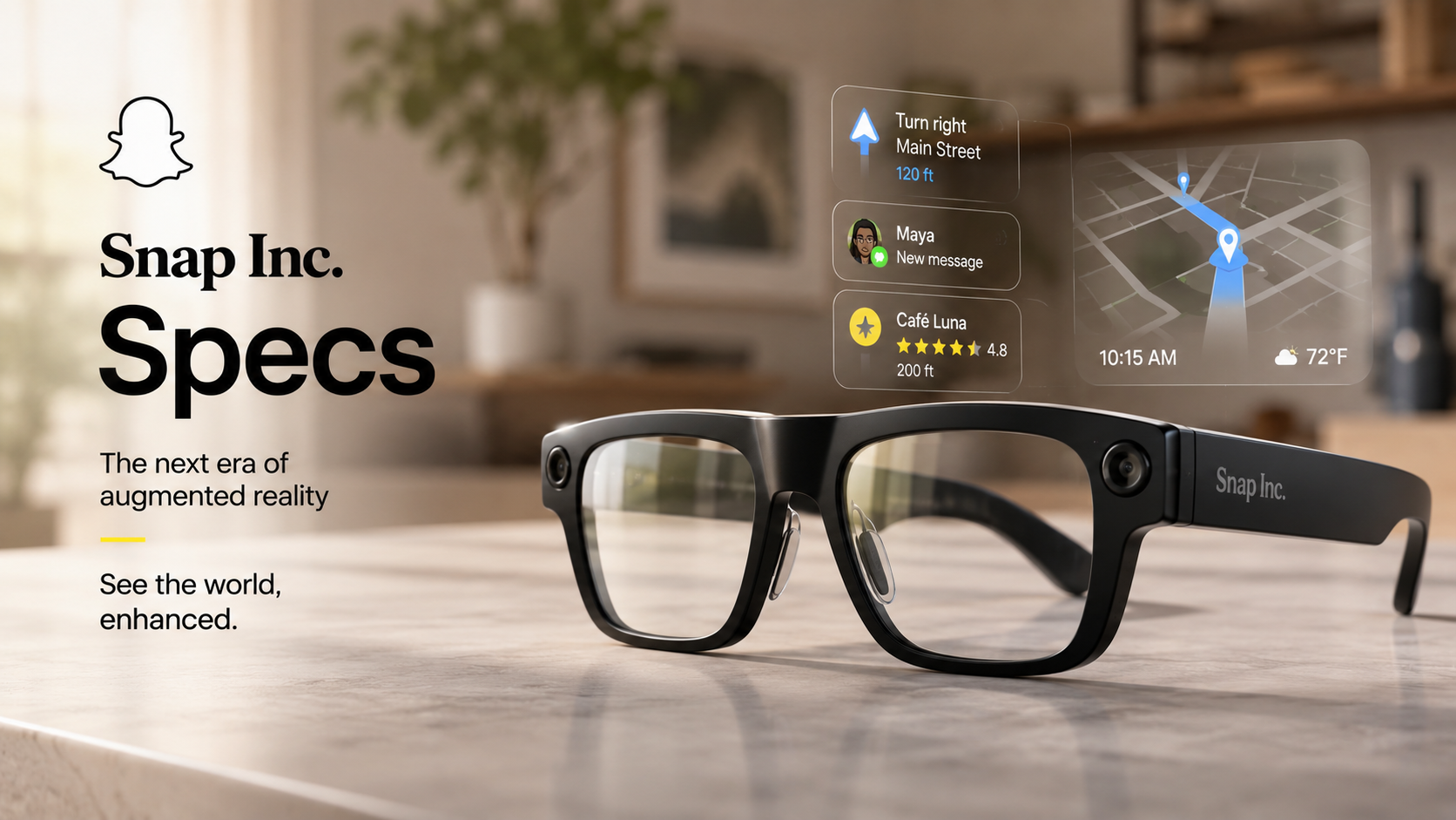 Snap's New AR Smart Glasses