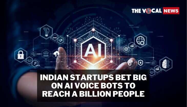 Indian Startups Bet Big on AI Voice Bots to Reach a Billion People