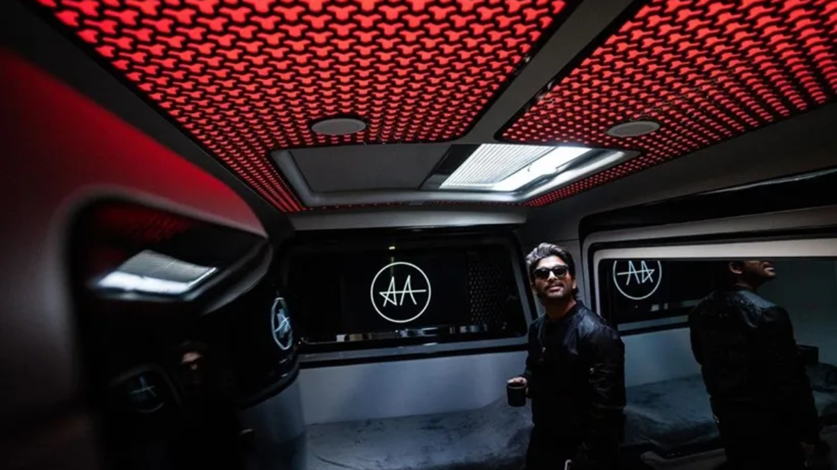 Allu Arjun’s ₹7 Crore Vanity Van: Even 5-Star Hotels Are No Match!