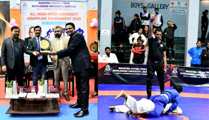 AIIU Grappling Championship: Sunil Chaturvedi Honored for Fair Judgment