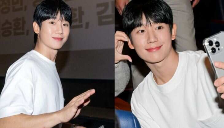 Jung Hae In Surprises Fans at Seoul Theater for &lsquo;I, the Executioner&rsquo;