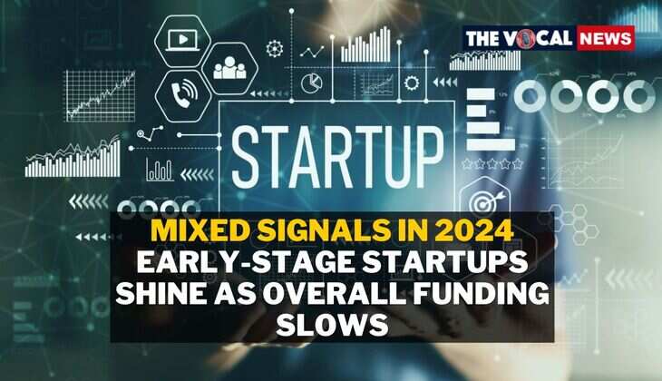 Mixed Signals in 2024: Early-Stage Startups Shine as Overall Funding Slows