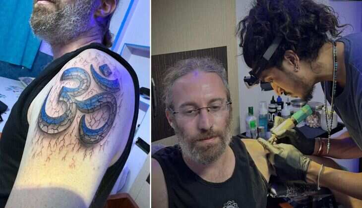Omer Goren’s Om Tattoo by Jimmy Kalyana Captures Pushkar’s Spiritual Frequency