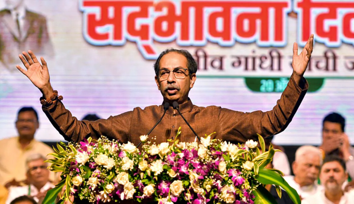 Uddhav Thackeray’s Party Sparks Row Over Lotus in Municipal Emblem, Calls Out BJP Favoritism!