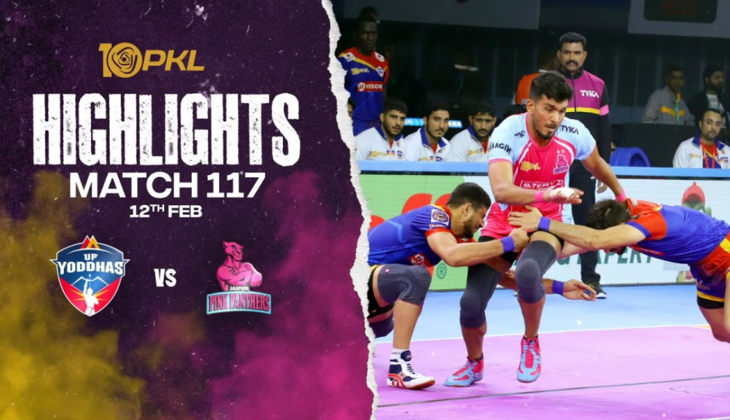 PKL 2024 Showdown: Roar or stand strong as Jaipur Pink Panthers face an epic battle with UP Yoddhas.